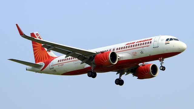 VT-EXF:Airbus A320:Air India